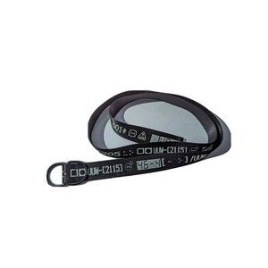 Urban Outfitters UO Coding Black D Ring Belt